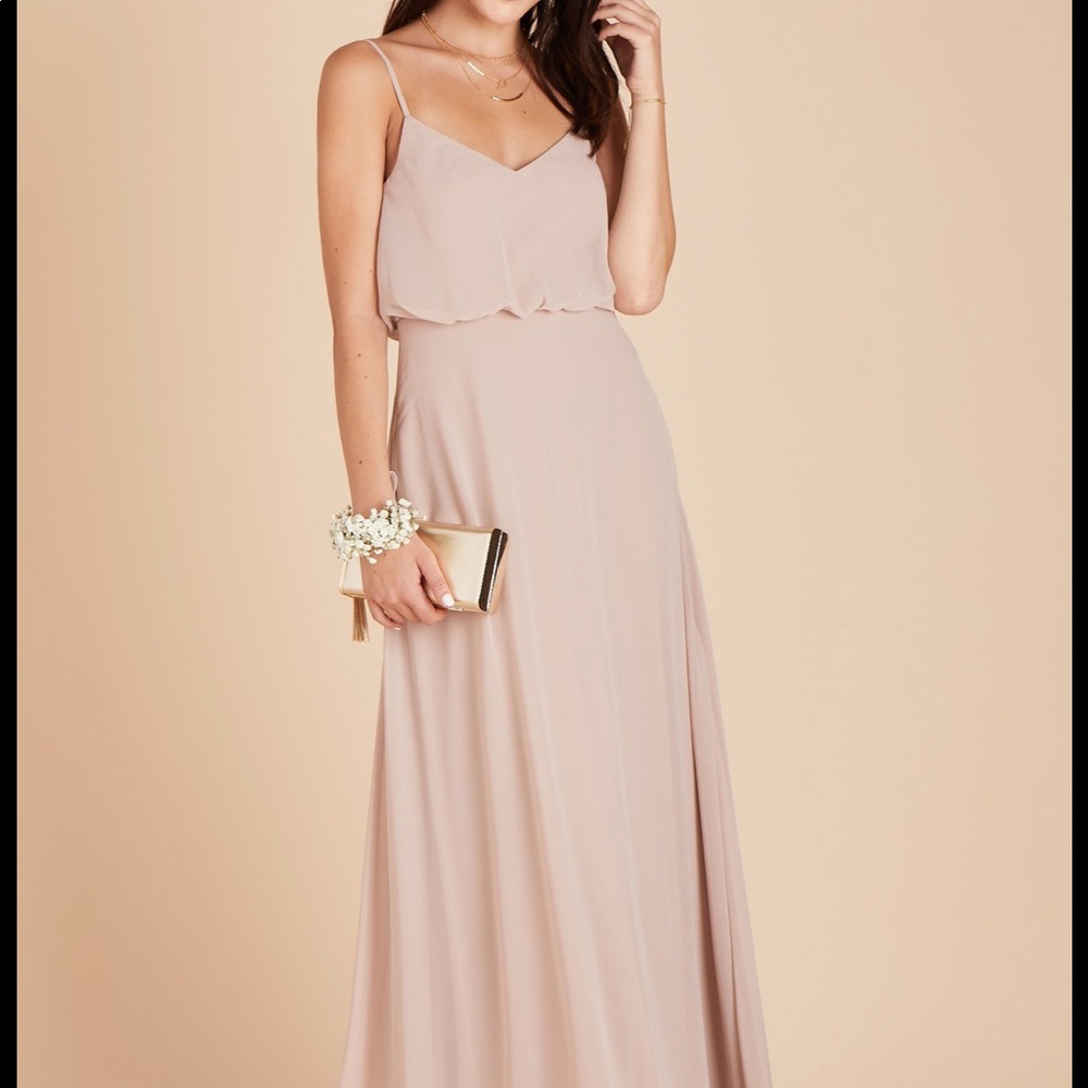 Birdy Grey Gwennie Dress Taupe Bridesmaid